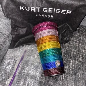 Kurt Geiger Vibrant Rhinestone Tumbler
